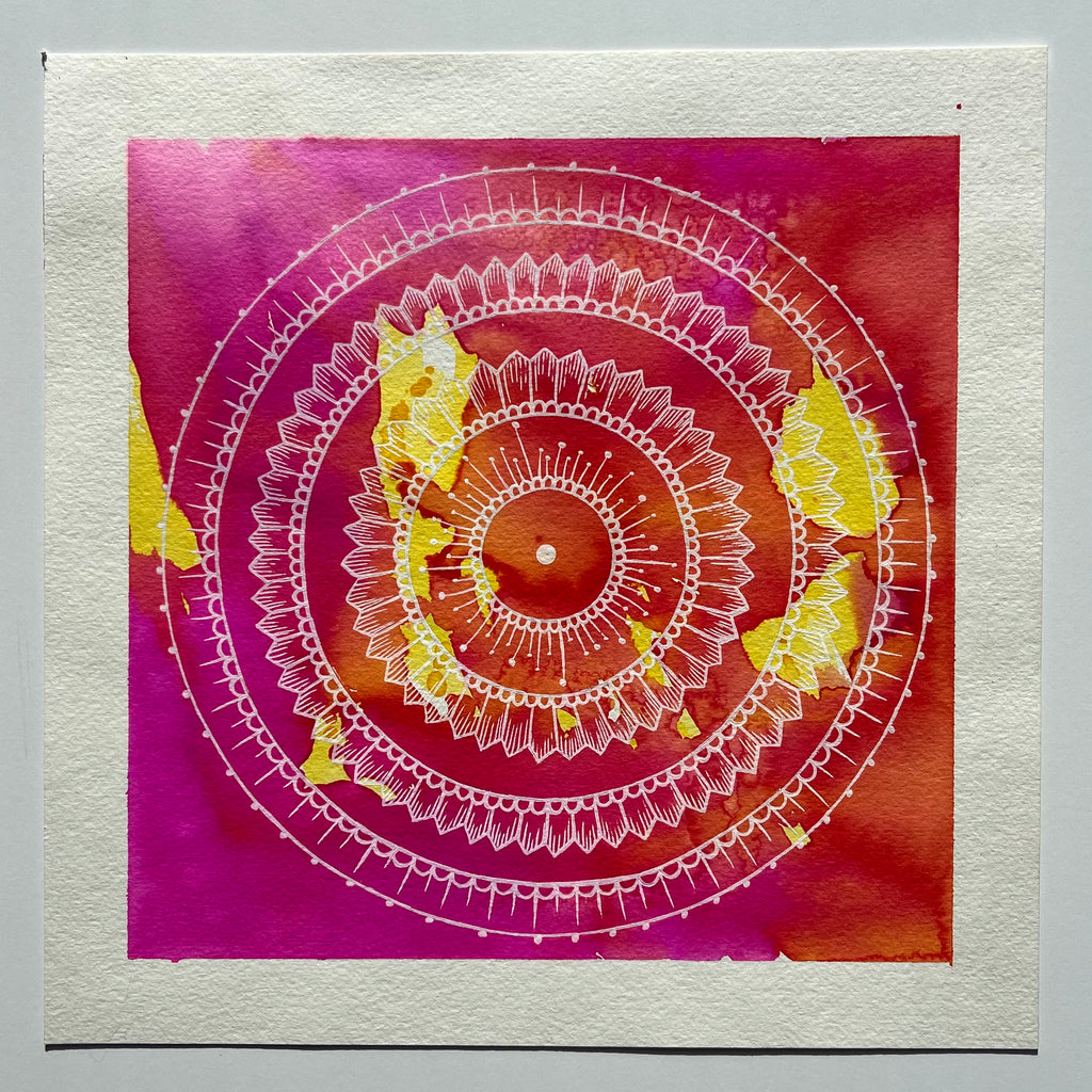 Color Mandala 1 | 12”x12”