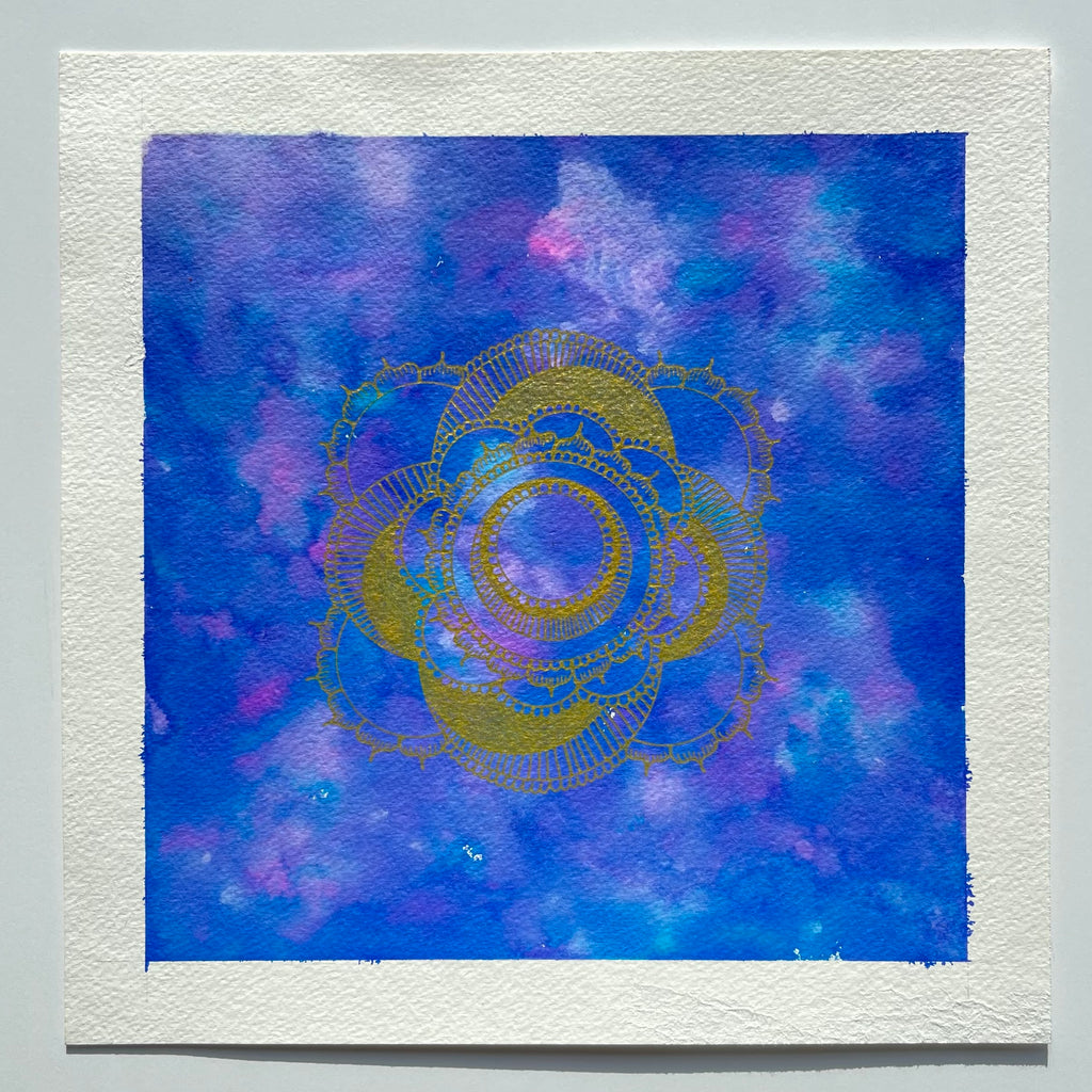 Color Mandala 3| 12”x12”