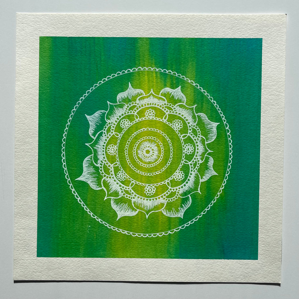 Color Mandala 2| 12”x12”